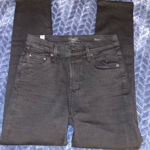 NWOT Citizens of Humanity - Rocket Crop in Black - Size 24